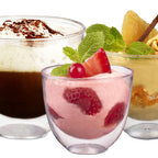 Thumbnail image #2 for JB Prince Solia RB122 7 Double-Wall Transparent Plastic Cup, 7.4 oz