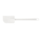 Thumbnail image #2 for CAC China KUSF-R-14 14-Inch Flat Blade Rubber Spatula, White Handle and Blade Case of 288