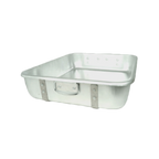 Thumbnail image #1 for Thunder Group ALRP9603 Double Aluminum Roasting Pan, 24" x 18" x 4-1/2", with Strap and Drop-Loop Handles Case of 4