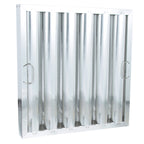 Thumbnail image #1 for AllPoints Foodservice Parts & Supplies 8014115 Aluminum Baffle Hood Filter, 20" H x 20" W x 2" D