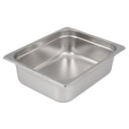 Thumbnail image #1 for Stanton Trading SP-1204 Half-Size Stainless Steel Steam Table Pan, 4" Deep, Anti-Jam Case of 12