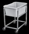 Thumbnail image #6 for Jumbo Poly Ingredient Cart with Included 19-Gallon Lug, 19 x 31 x 30 Inches