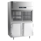 Thumbnail image #1 for Victory Refrigeration UltraSpec™ DRSA-2D-S1-HD-HC Two-Section Reach-In Display Refrigerator, 44.94 cu. ft., Sliding Glass/Solid Doors