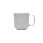 Thumbnail image #1 for Tuxton China Sandbar GDP-150 Porcelain Coffee Mug, 12-1/2 oz., White, Non-Stackable Case of 2 Dozen