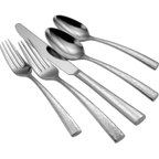 Thumbnail image #2 for 1880 Hospitality Cabria by Oneida® T958STBF Table/Serving Spoon, 8-3/8", Martele Textured Handle, 18/10 Stainless Steel, Mirror Finish Pack of 1 Dozen