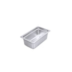 Thumbnail image #1 for CAC China STPQ-25-4 1/4 Size Solid Stainless Steel Steam Pan, 4" Deep, 25 Gauge Case of 48