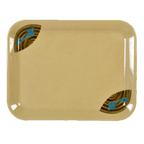Thumbnail image #1 for Thunder Group Wei 0902J Rectangular Melamine Serving Tray, 15-1/4" x 11-1/2" Case of 2 Dozen