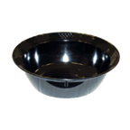 Thumbnail image #1 for G.E.T. Sonoma BB-155-6-BK Melamine Bowl, Black, 6 qt, 15" Diameter, with Rubber Feet Case of 6