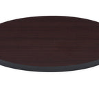 Thumbnail image #1 for ATSMFG ATE30-W Laminated Round Table Top, 30" Diameter, Walnut, 1.5" Thick, PVC Edge and Back Sheet