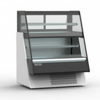 Thumbnail image #1 for MVP Group LLC Hydra-Kool KGL-OU-60-S Open-Air Over-Under Merchandiser, Self-Contained Refrigeration, 4-Tier, Silver/Gray, 59-1/4"H