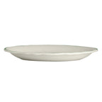 Thumbnail image #2 for Steelite International HL Ivory HL52763930 China Oval Platter, 12.625 x 9.75 in, Styleline Green, Scalloped Edge 1 Dozen