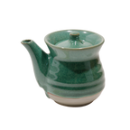 Thumbnail image #1 for Korin Inc SPT-103 China Sauce Pot, 8 oz, Green, with Lid