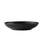 Thumbnail image #1 for CAC China MOT-3-BLK Porcelain Pasta Bowl, 25 oz, 8 1/2", Matte Black Lava Glaze Case of 2 Dozen