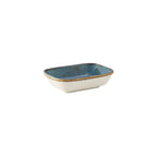 Thumbnail image #1 for Tuxton China Artisan GGE-552 Rectangular Ceramic Side Dish, 8 oz., 5-3/8" x 4-1/8" Case of 2 Dozen