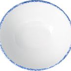 Thumbnail image #1 for International Tableware Provincial™ PR-205-CB Porcelain Pasta Bowl, 11 oz, 5-1/8" Diameter, European White with Blue 1 Dozen