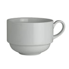 Thumbnail image #1 for Steelite International Rene Ozorio, Essence 61191ST7869 Porcelain Coffee Cup, 7 oz, Stackable, Cool Blue-White Case of 3 Dozen