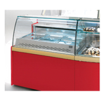 Thumbnail image #1 for Oscartek Classic CLASSIC CCS1000 Heated Hot Food Display Case, 39-inch, Curved Glass, Stainless Steel Interior, 1 Shelf