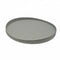 Image for Ten Strawberry Street Ripple RPPLE-GREYTRAY Round Ceramic Tray, 12-3/4" Diameter, Grey Case of 9
