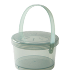 Thumbnail image #1 for G.E.T. GET EC-07-1-JA 12 oz Green Polypropylene Soup Container with Handle, 1-Compartment 1 Dozen