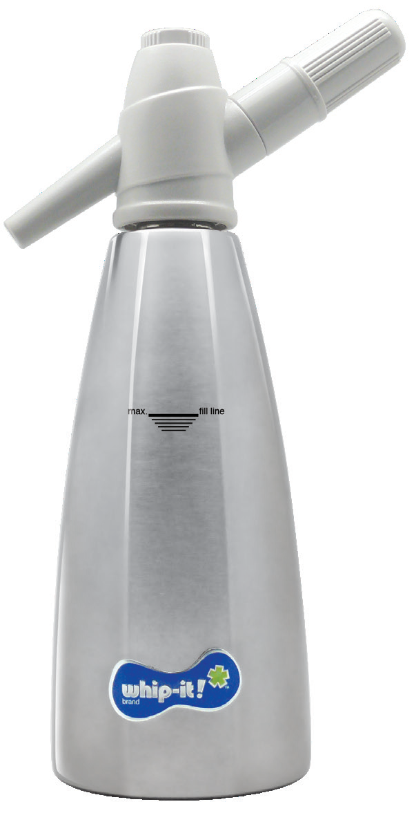 Product image #4 for United Brands DS-SDA-L17-01S Whip-It! Soda Siphons & Soda Chargers