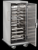Thumbnail image #4 for Enclosed 3/4-Height Non-Insulated Stainless Steel Pan Transport Cabinet with 11 Universal Tray Slides