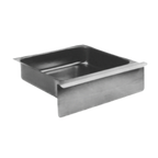 Thumbnail image #1 for Eagle Group 502942 Stainless Steel Work Table Drawer, 15" W x 20" D x 5" H, Solid Front, Roller Slides