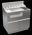 Thumbnail image #5 for Krowne Alchemy Series Thirty-Eight Lab 38 Inch Bar Ice Bin and Mise-En-Place Station with Pull-Out Drawer Base