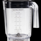 Thumbnail image #3 for Hamilton Beach 6126-851 48 oz Clear BPA-Free Copolyester Frothing Container with Stainless Steel Disc for HBH855 Series Blenders