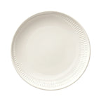 Thumbnail image #1 for Libbey Zipline 968001139 9-Inch Round Porcelain Plate, White, with Highly Polished Foot
