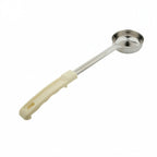 Thumbnail image #1 for Libertyware SPO3 3 oz Solid Portion Control Serving Spoon, Stainless Steel with Ivory Plastic Handle Case of 120