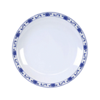 Thumbnail image #1 for Thunder Group Lotus 1015TB Round Melamine Plate, 14-3/8" Diameter, Break-Resistant Case of 2 Dozen
