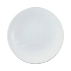 Thumbnail image #1 for G.E.T. Pebble Creek - EGS D117RR-W Round Coupe Melamine Plate, 11-7/8" Diameter, Pebble Textured, White Case of 6