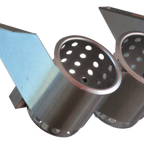 Thumbnail image #1 for Steril-Sil Company UB-2SS In-Line Underbar Dispenser, 2-Hole, 11-1/2"W, Stainless Steel