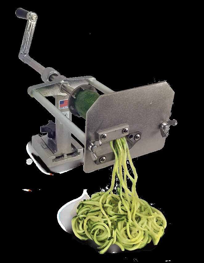 Product image #2 for Nemco Manual Vegetable Noodler for 9/64-Inch Spaghetti-Size Noodles