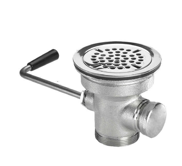 Product image #3 for Krowne Twist Waste Valve with 1-1/4 Inch Overflow Outlet and 3-1/2 Inch Sink Opening