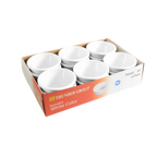 Thumbnail image #1 for Thunder Group ML509W1R White Melamine Ramekin, 2 oz, 2-7/8" Round Fluted Case of 12