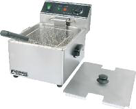 Product image #2 for Admiral Craft DF-6L Countertop Single Tank Electric Deep Fryer, 6 Liter, 120V