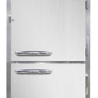 Thumbnail image #1 for Continental Refrigerator 1RENSSPTHD-SD-GD 1-Section Pass-Thru Reach-In Refrigerator, 28.5" Wide, Stainless Steel, Self-Contained