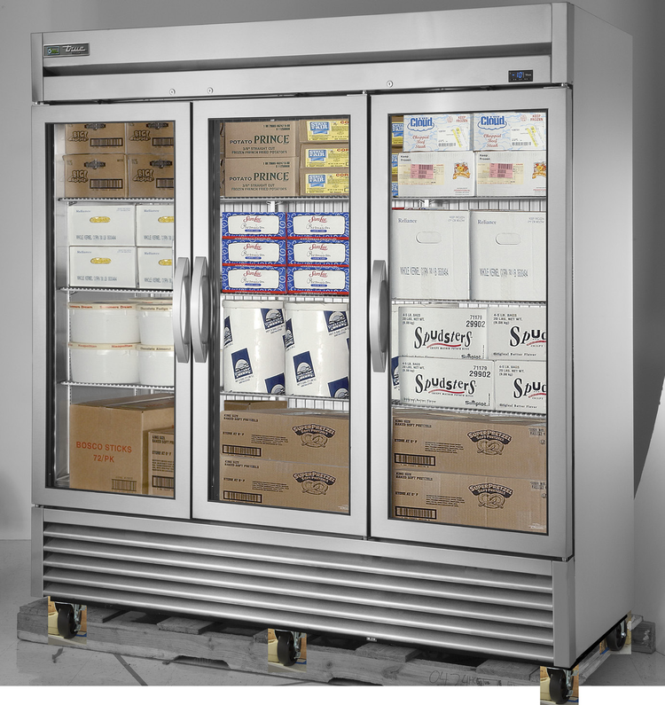 Product image #5 for True TS-72FG-HC~FGD01 Three-Section Reach-In Glass Door Freezer