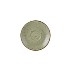 Thumbnail image #1 for Tuxton China Artisan Geode GGO-086 Porcelain Espresso Saucer, 5" Round, Olive Case of 2 Dozen