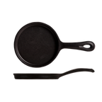 Thumbnail image #1 for Libbey Cast Iron CIS-15 Skillet, 5" Round, with Handle, Black
