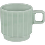 Thumbnail image #1 for Libbey Edge by Bauscher 6765225B1000000 Porcelain Coffee Cup, 8.5 oz, Stackable, Sea