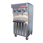 Thumbnail image #1 for SaniServ 624 Floor Shake Dispenser, Air-Cooled, 2 Heads, (2) 20-Qt Mix Capacity, Stainless Steel & Steel