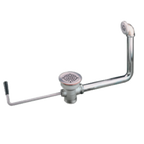 Thumbnail image #1 for Component Hardware Encore D50-7215 Twist Handle Waste Outlet, 2" Drain Outlet, 3-1/2" Sink Opening, 1-1/4" Overflow Assembly
