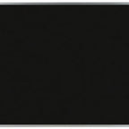 Thumbnail image #1 for AARCO Products DW3648209 Wall-Mounted Cork Bulletin Board, 48"W x 36"H, Aluminum Frame, Black
