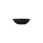 Thumbnail image #1 for Tuxton China Zion VBD-045G Embossed Matte Black Porcelain Fruit Dish, 5-1/2 oz., 4-3/4" Dia. x 1-1/4"H Case of 3 Dozen