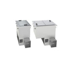Thumbnail image #1 for Randell Custom & Serving 9550-290 Drop-In Ice Cream Freezer/Plate Chiller, 6 Gallon, 2 Hinged Insulated Covers, Stainless Steel