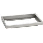 Thumbnail image #1 for TableCraft Products CW900H Angled Stainless Steel Riser, 21.5"W x 13.75"D x 2.5"H, Dishwasher Safe Case of 4