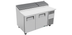 Thumbnail image #11 for True 60-1/4-Inch 2-Section Pizza Prep Table with Self-Contained Side-Mounted Refrigeration