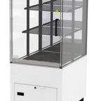 Thumbnail image #1 for Fri-Jado MCC 24-3 H SS FD SB UF Humidified Heated Food Merchandiser, 3 Flat Metal Shelves, Thermostatic Controls, 23-5/8"W